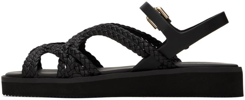 See by Chloé Black Sansa Flat Sandals 3