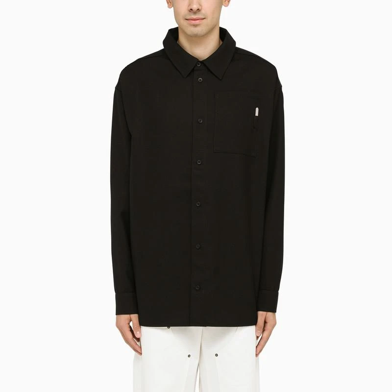 032c Classic black wool shirt 1