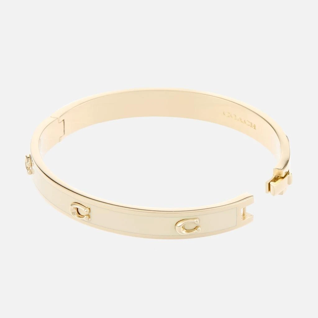 Coach Coach Gold-Plated C Hinge Bangle 3