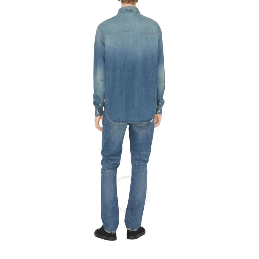 Burberry Japanese Mid-Rise Slim-Fit Cotton Jeans - Pants