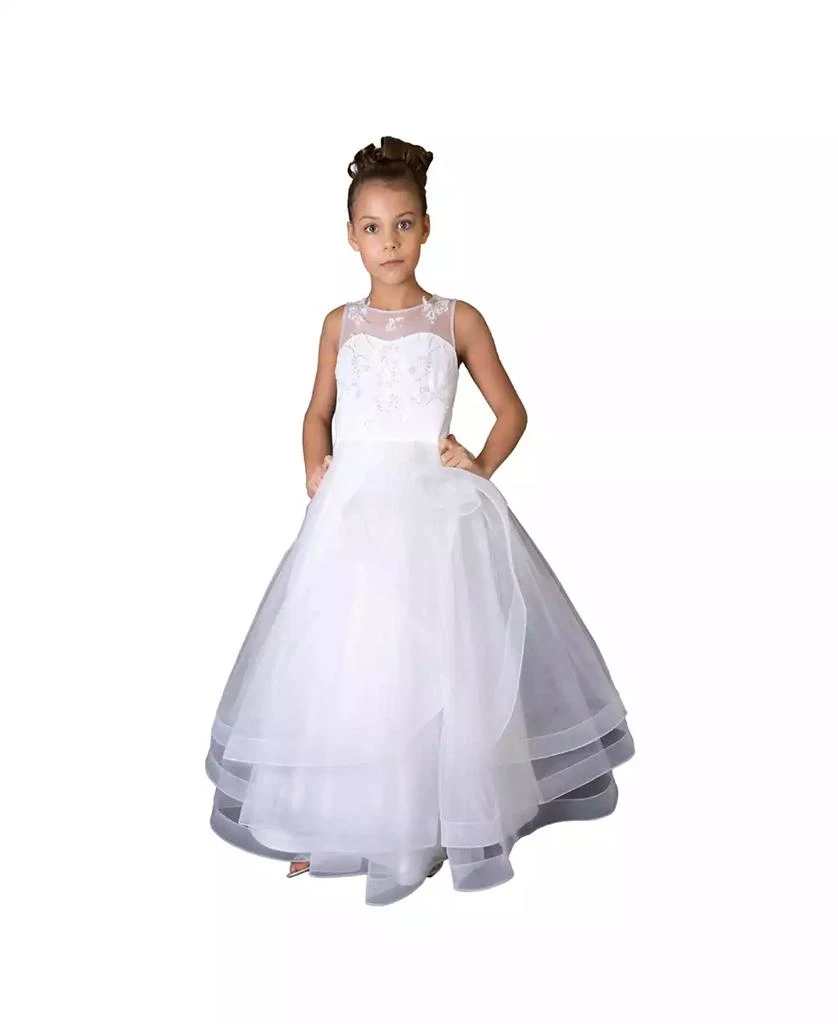Us Angels Little and Big Girls Full-Length A-line Dress 1