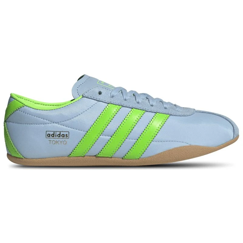 adidas gazelle silver green womens Women's adidas Gazelle Bold Clear Mint/Lucid Blue/Gold Metallic / 7.5 main image 0