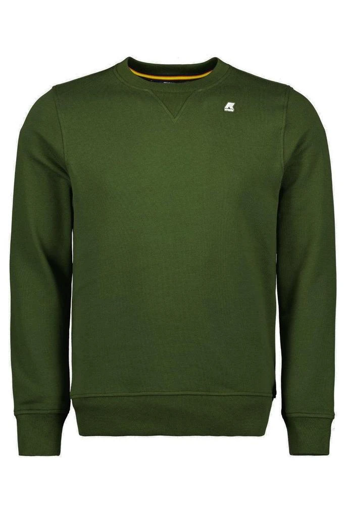 K-Way K-Way Logo Patch Crewneck Jumper 1