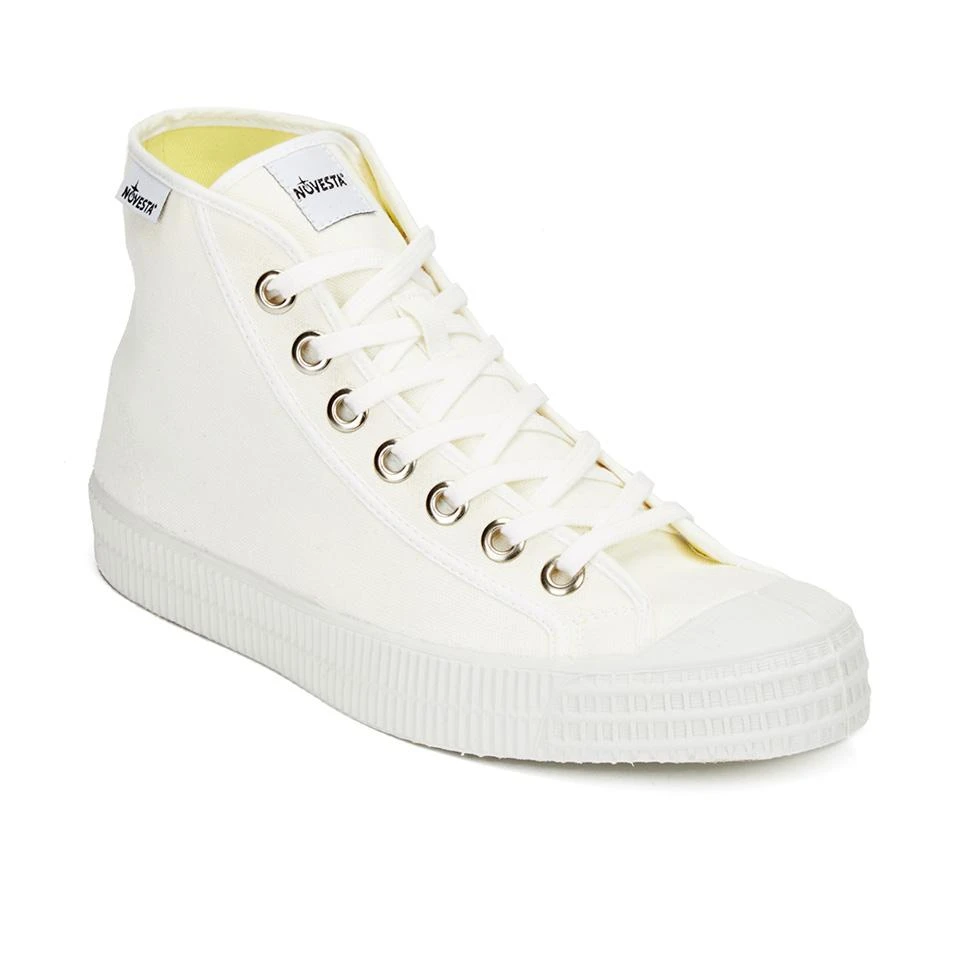 Novesta Novesta Star Dribble Hi-Top Trainers - White 2