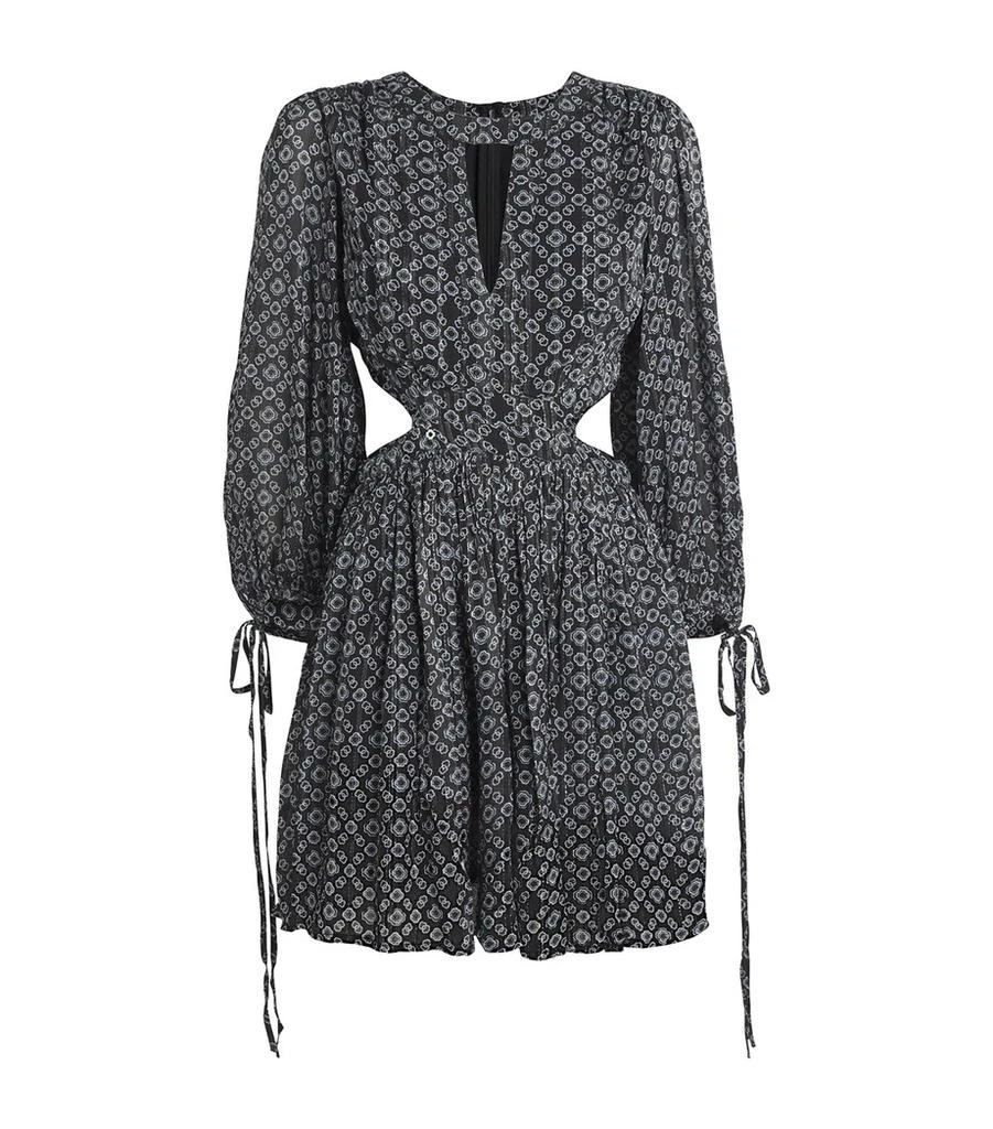 gingham print mini dress Marlowe Gingham Mini Dress