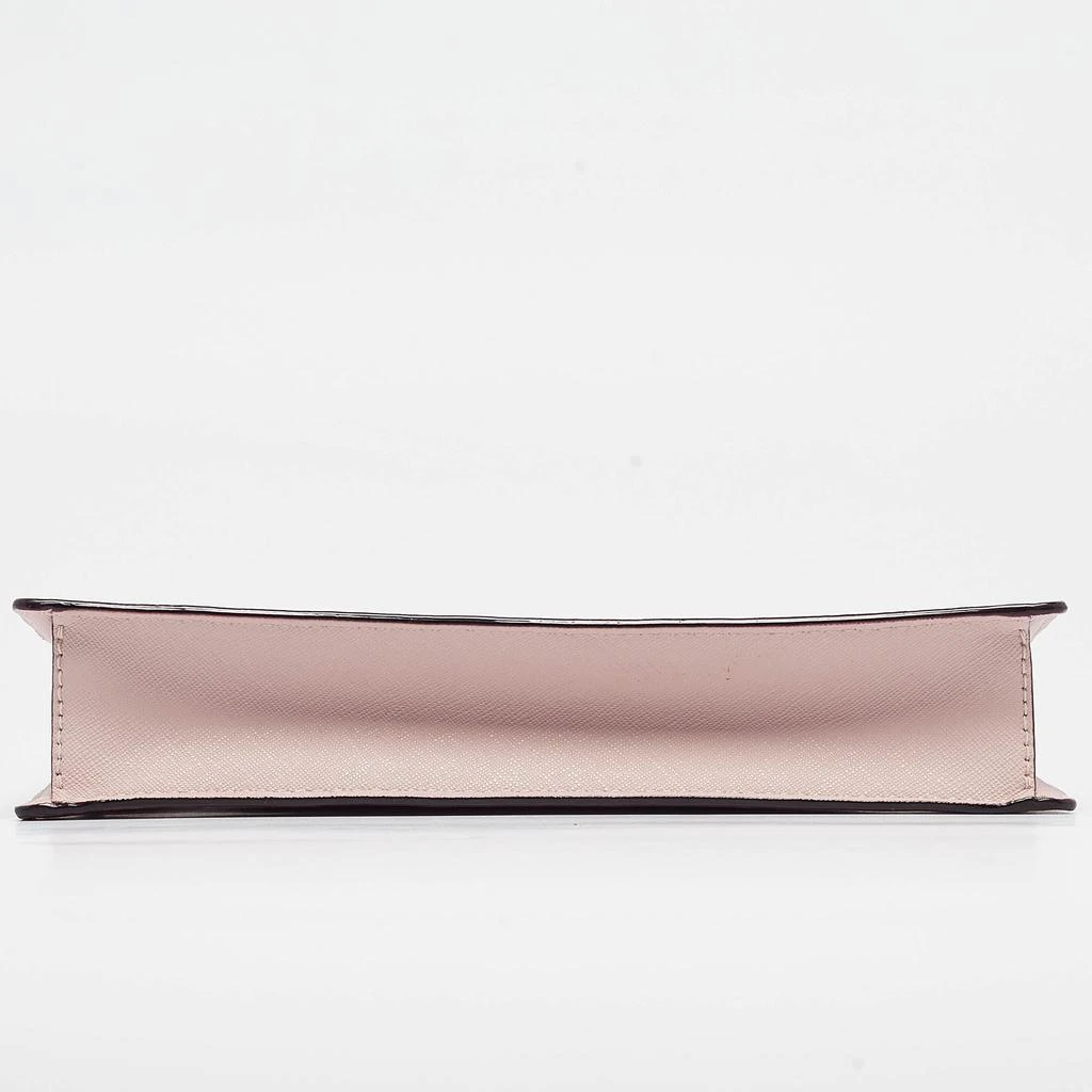 Kate Spade Kate Spade Light Pink Perforated Leather Cameron Street Clarise Clutch Bag 6