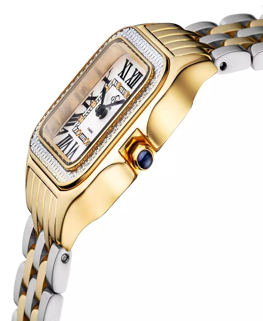 Gevril Women's Milan Swiss Quartz Two-Tone Stainless Steel Bracelet Watch 27.5mm