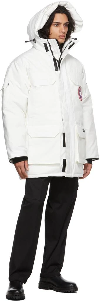 Canada Goose White Down Fur-Free Expedition Parka 4