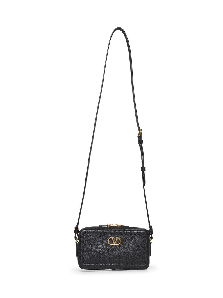 Valentino VALENTINO GARAVANI | Black Alltime mini crossbody bag | Women | PZ