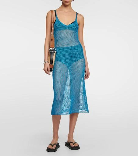 DODO BAR OR Paul crochet midi dress 2