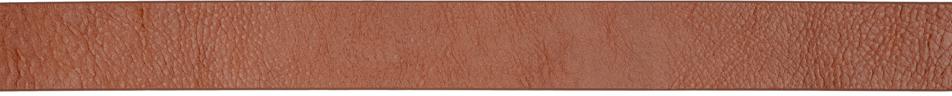 Vivienne Westwood Brown Turn-Lock Belt