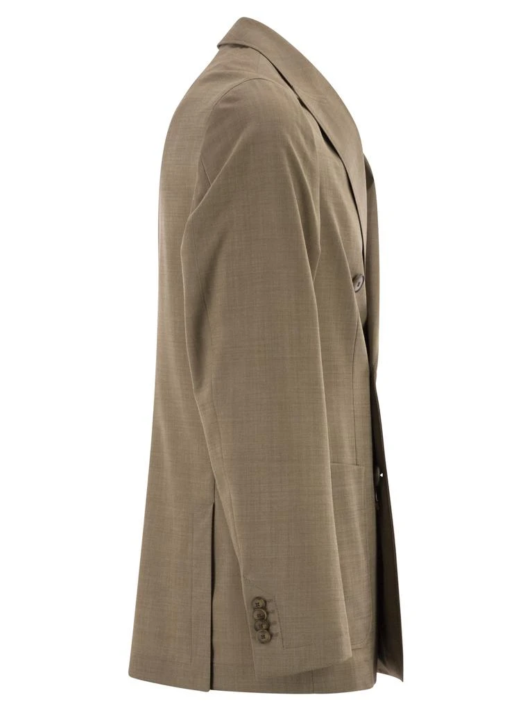 Hugo Boss Double-Breasted Blazer In Virgin Wool 3