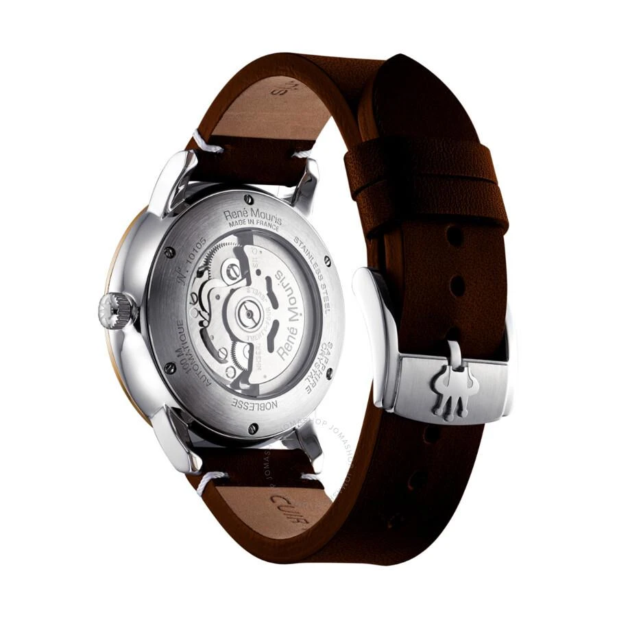 Rene Mouris Noblesse Automatic White Dial Men's Watch 10105RM3 2