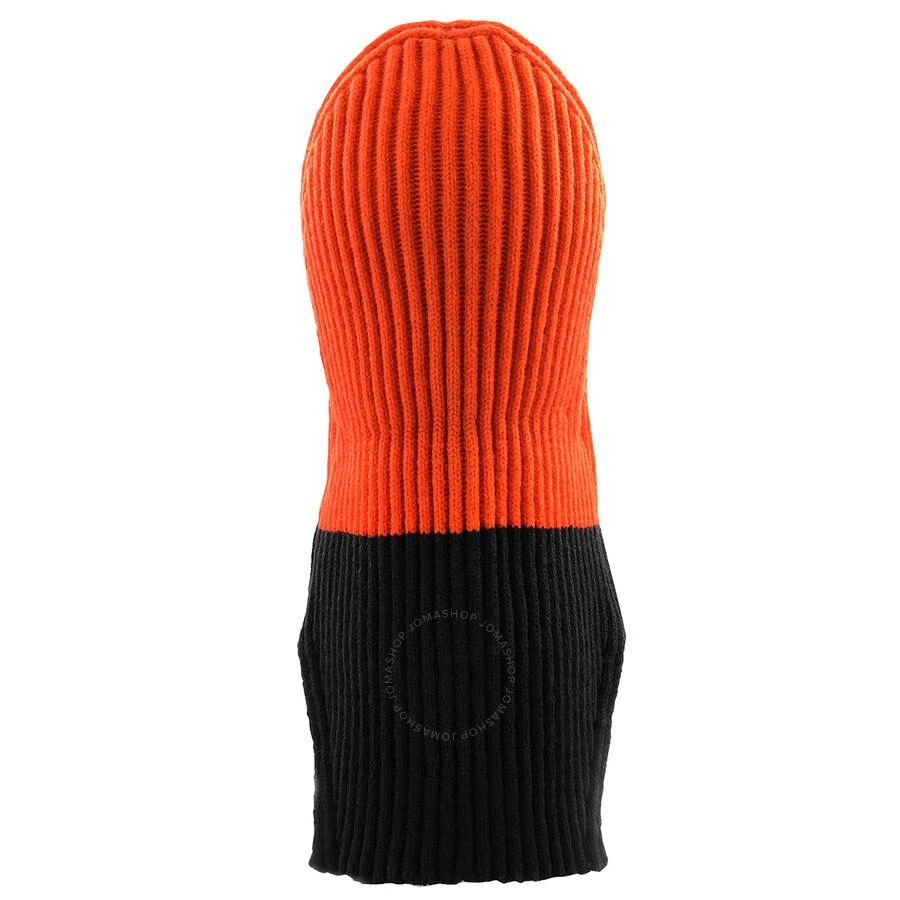 Stone Island Men's Orange Red Wool Balaclava 3