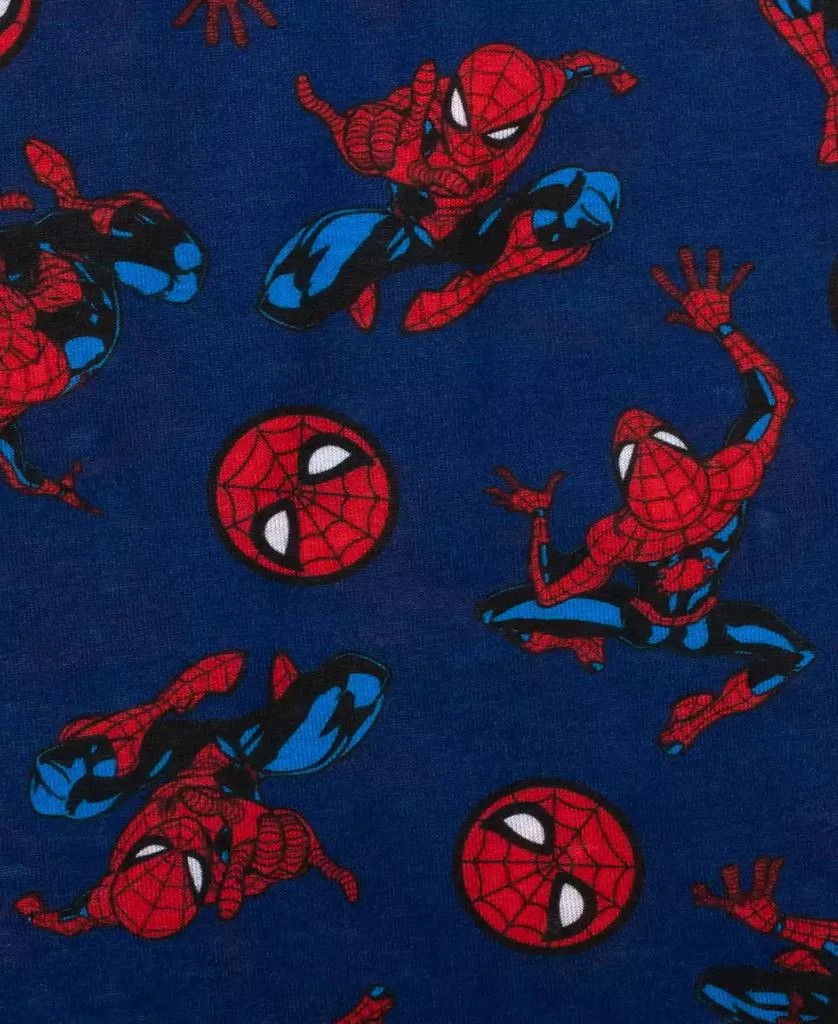 Spider-Man Little and Big Boys Short Sleeve Tee and Short, 2-Piece Pajama Set 4