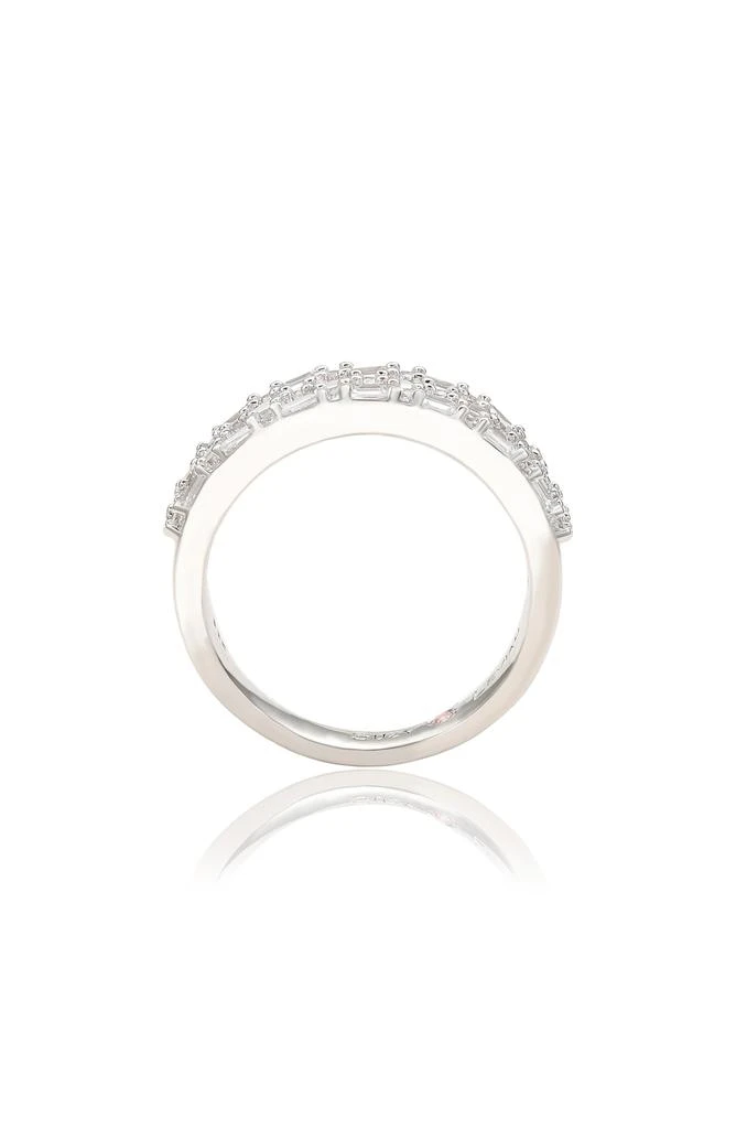 Suzy Levian Sterling Silver Cubic Zirconia Ring 3