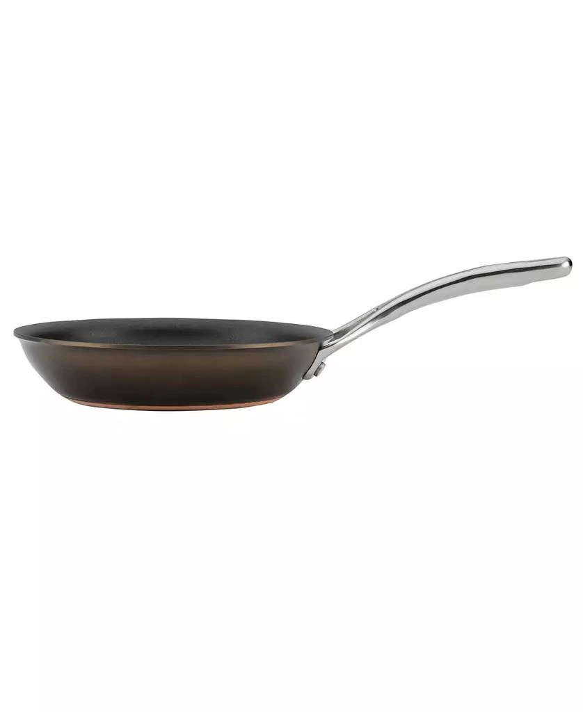 Anolon Nouvelle Copper Luxe Hard-Anodized Nonstick Frying Pan Set, 2-Piece, Sable 4