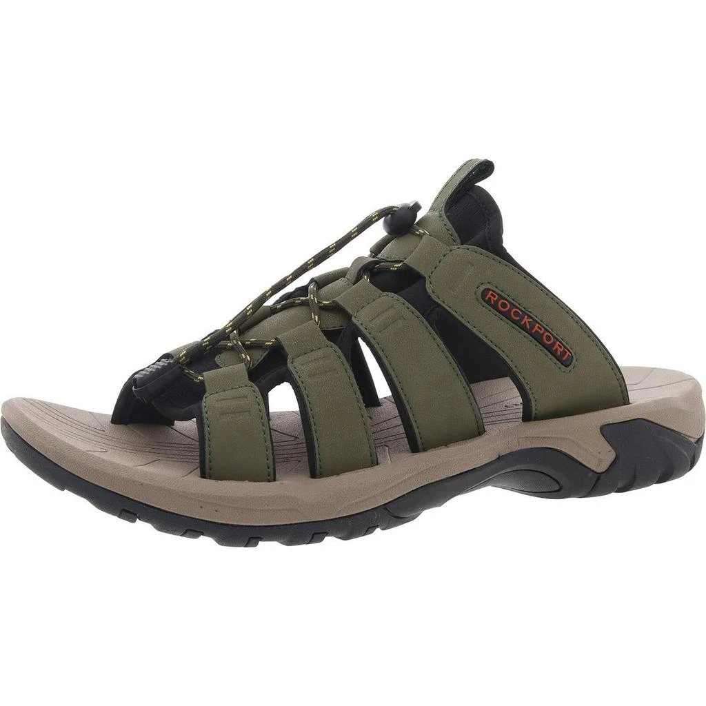 Byron Bungee Mens Cut-Out Slide Sandals – On Sale Now with  display picture 3