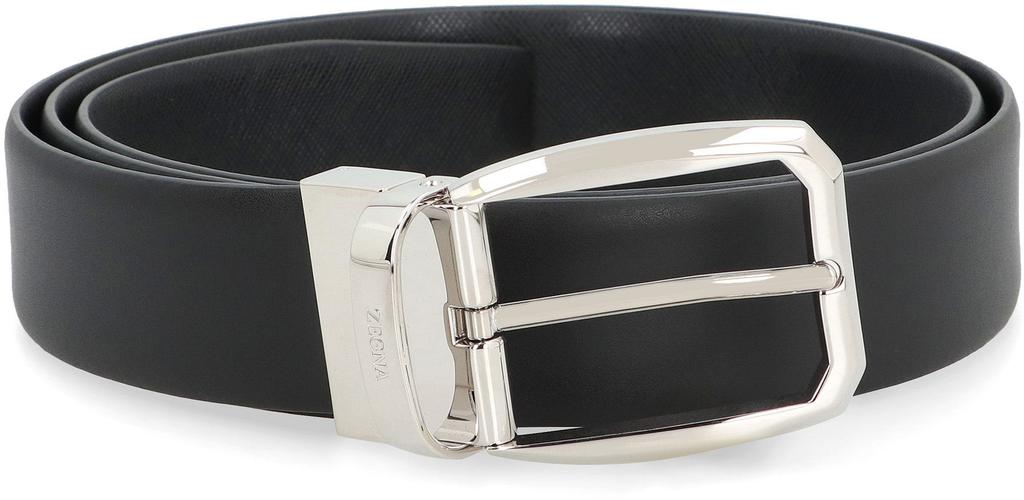 Zegna Zegna Reversible Leather Belt