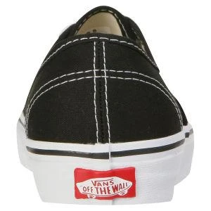 Vans Authentic Canvas Trainers - Black/White 5