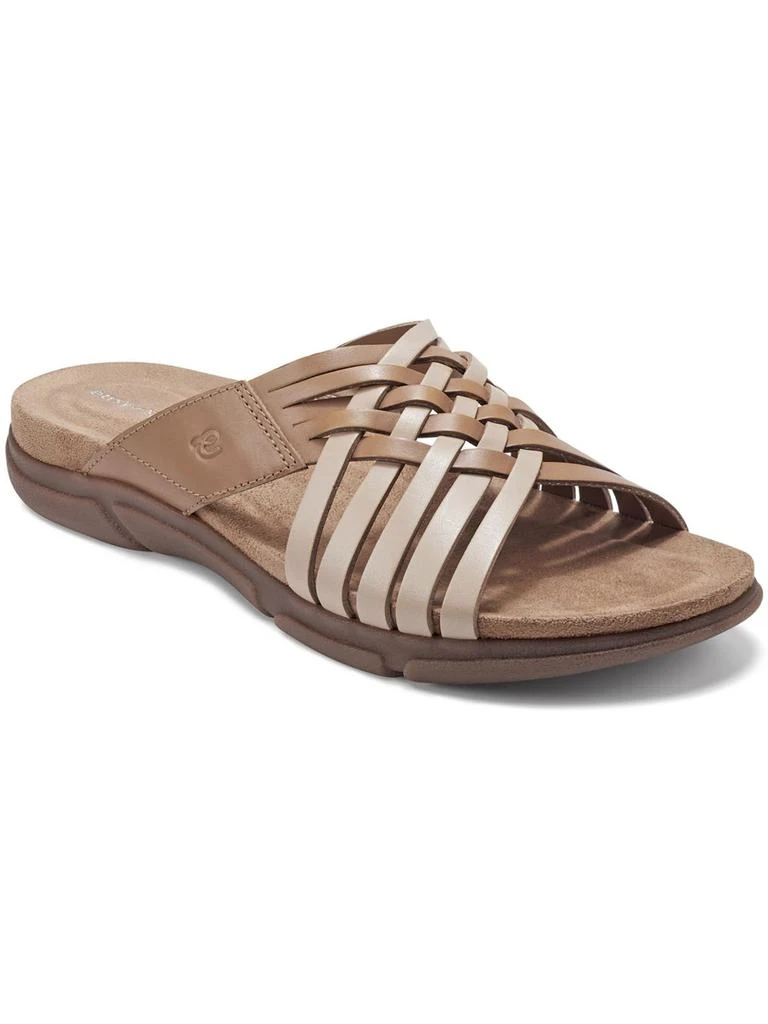 Easy Spirit Meadow Womens Leather Slip On Huarache Sandals 3