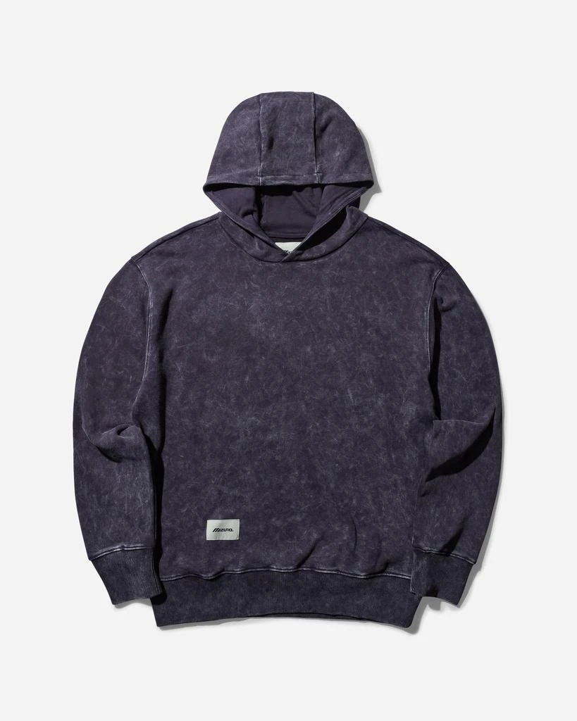 Mizuno Men's Sportstyle Printed Hoodie Purple 1