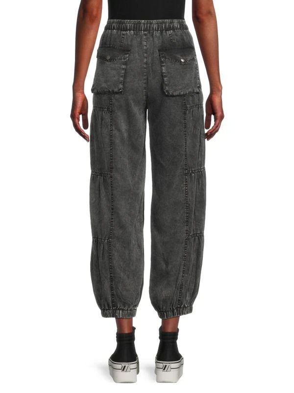 Vintage Havana Dark Washed Cargo Jeans 2
