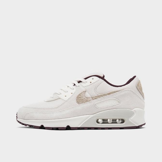 finish line all white air max