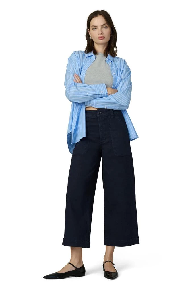 Joe's The Chloe Utility Wide Leg Jeans 8