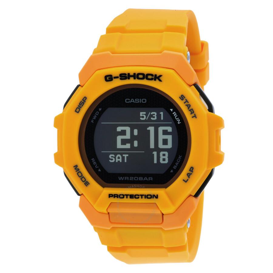 Casio G-Shock Alarm World Time Quartz Digital Black Dial Watch GBD-300-9DR