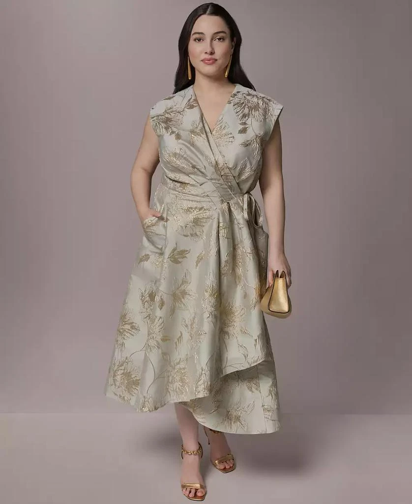 Donna Karan Plus Size Sleeveless Dress