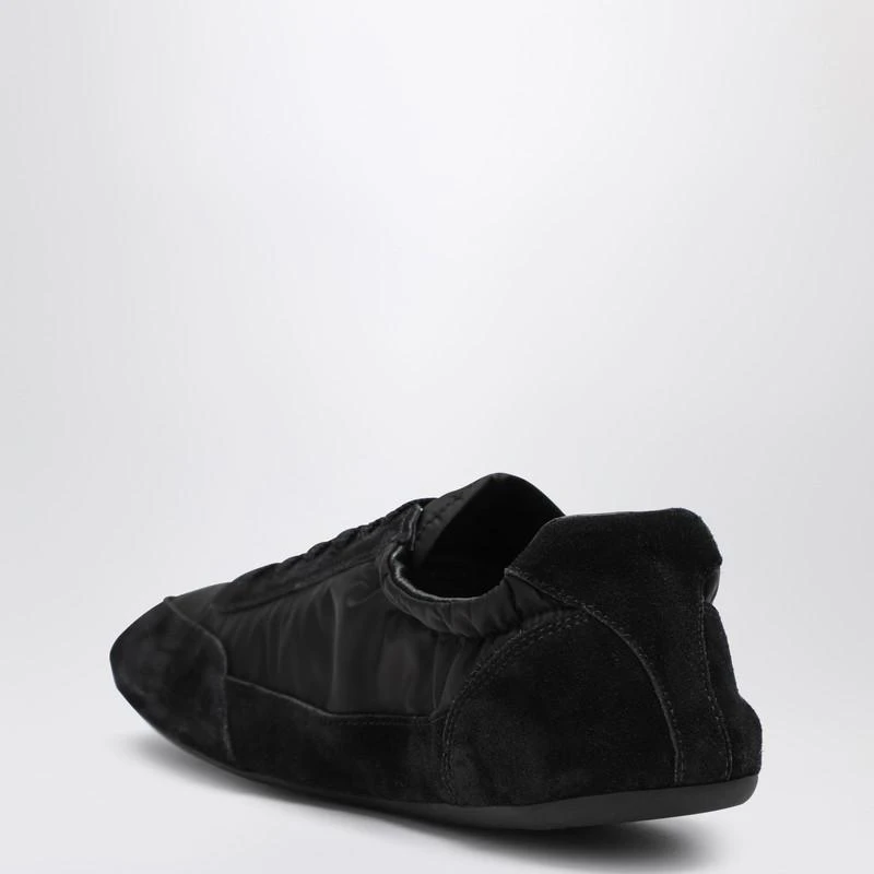 Prada Black Re-Nylon and suede Sneaker Collapse 5
