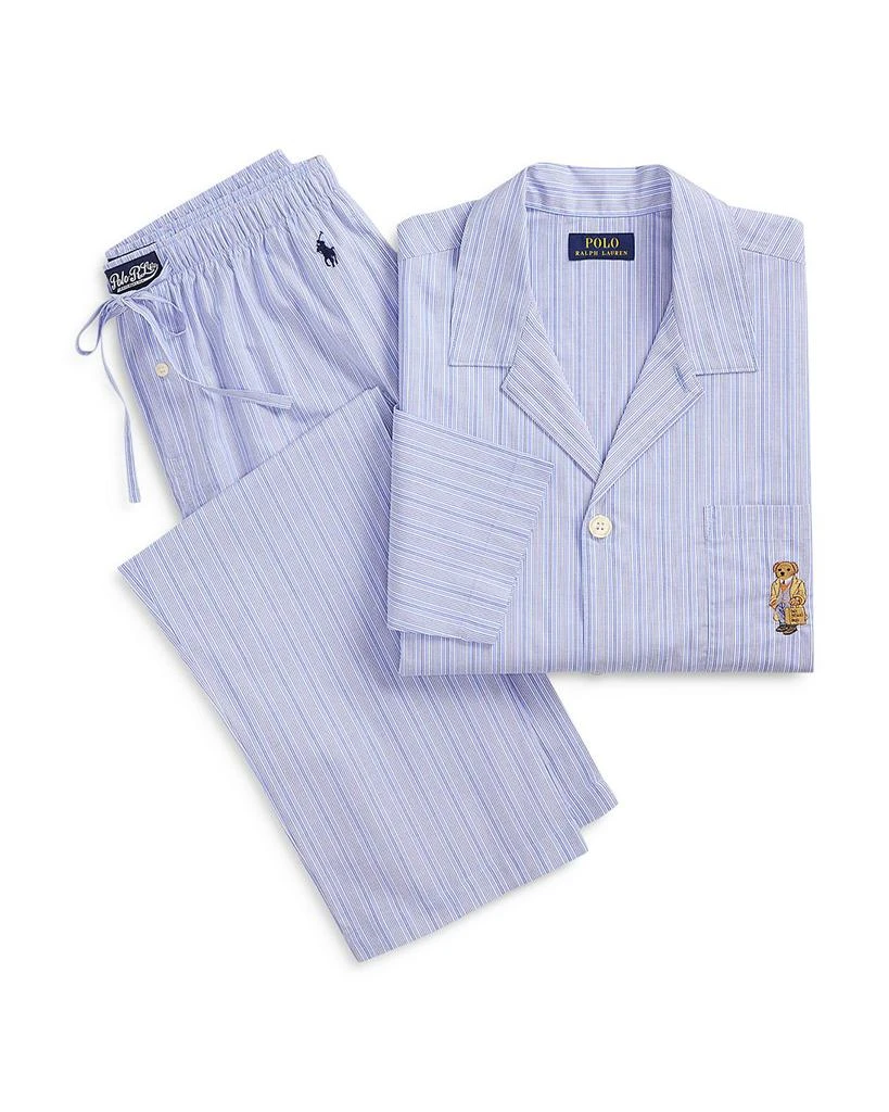 Ralph Lauren Polo Bear Woven Pajama Set - Exclusive 1