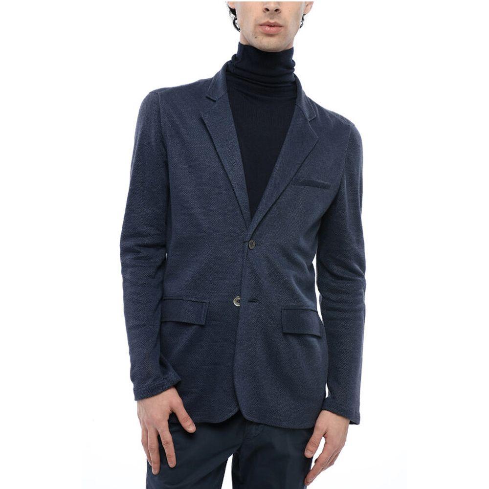 Corneliani ID Flax Notch Lapel Unlined 2-Button Men's Blazer