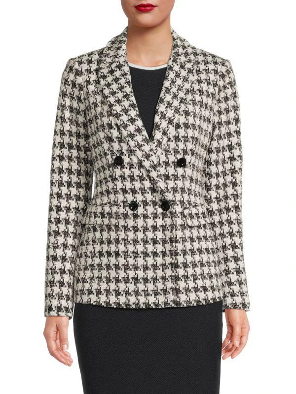 Houndstooth Slim Blazer – On Sale Now with Up to 67% Off