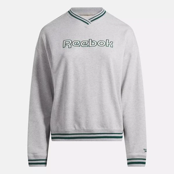 Reebok Embroidered Crewneck Sweatshirt (Plus Size) 6