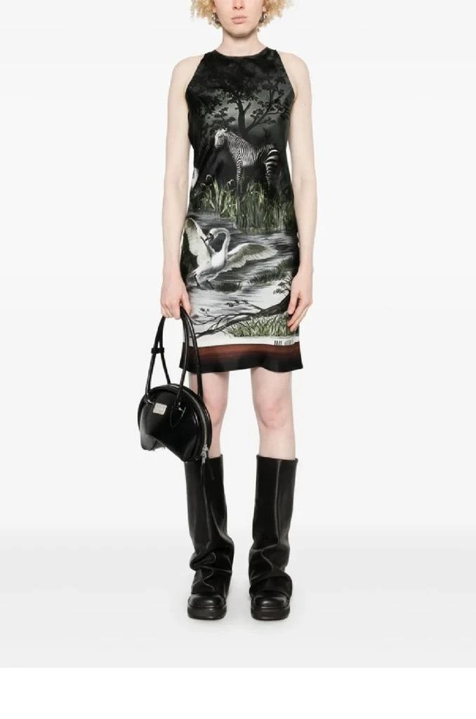 The Attico Nature-Inspired Print Mini Dress 2