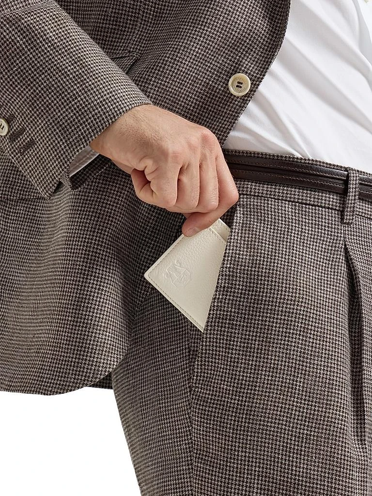 Brunello Cucinelli Fine Grain Calfskin Card Holder 4