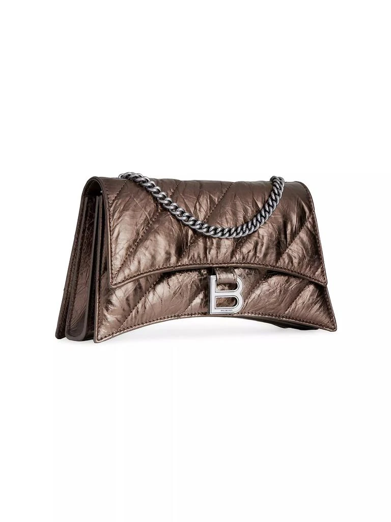 Balenciaga Crush XS Chain Bag Metallized Quilted 2
