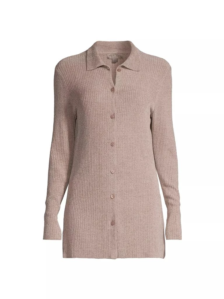 Barefoot Dreams CozyChic Ultra Lite Button-Front Cardigan 1