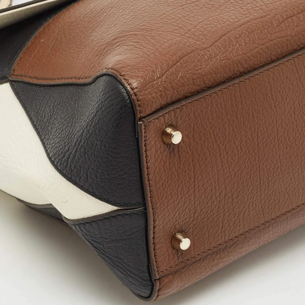Furla Furla Tricolor Leather Artesia Creta Top Handle Bag 10