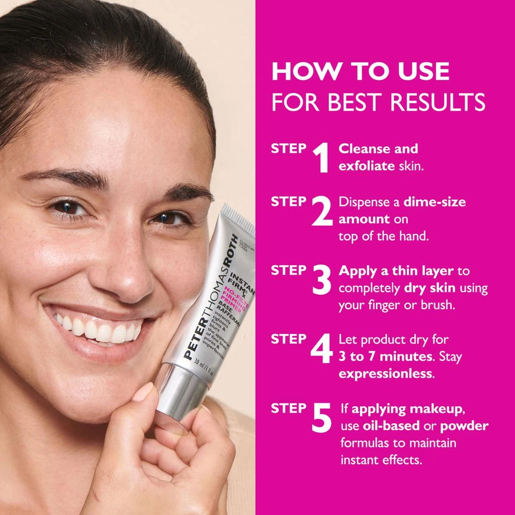 Peter Thomas Roth Instant FIRMx No-Filter Firming Primer|30 ml / 1.0 fl oz 6