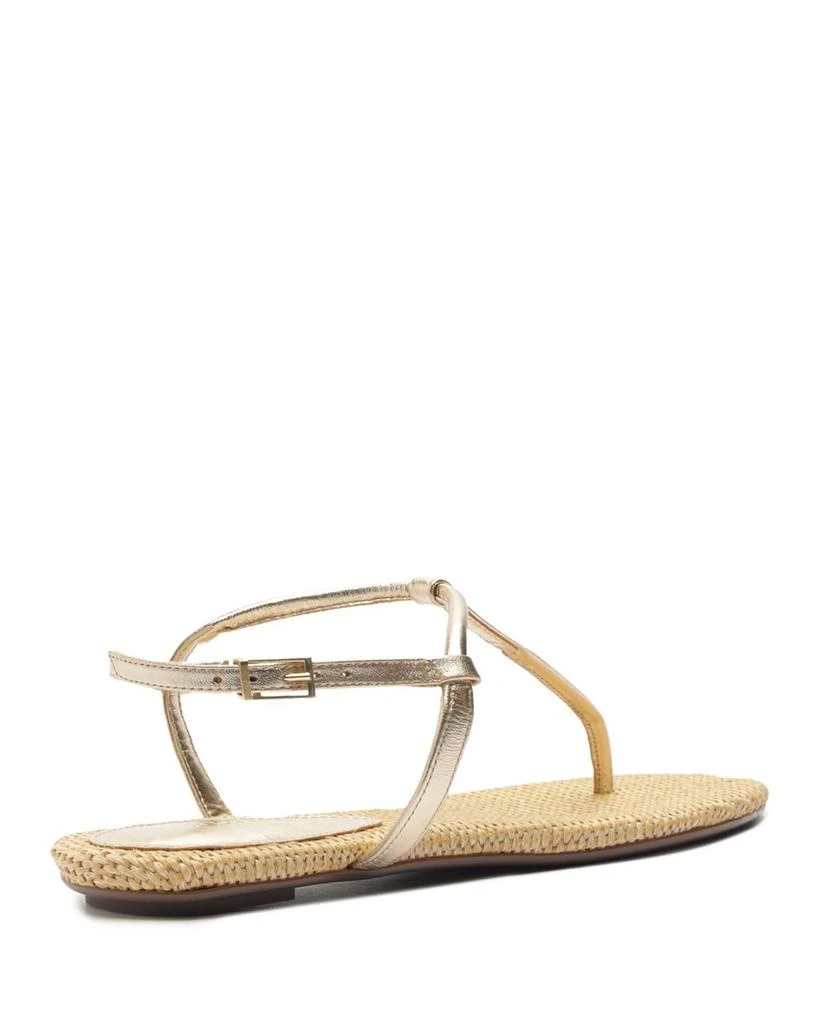 Schutz Women's Elsha Flat T Strap Sandals 8