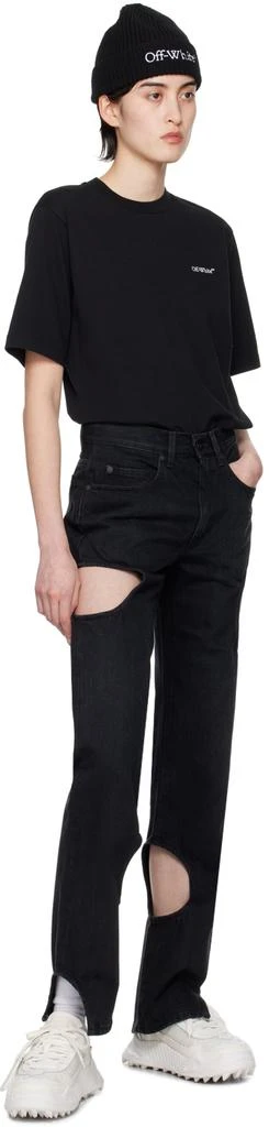 Off-White Black Meteor Jeans 4