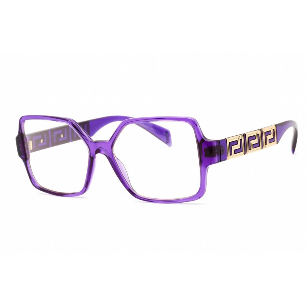 Versace Versace Women's Eyeglasses - Transparent Violet Plastic Frame, 55 mm | 0VE3337 5408 1