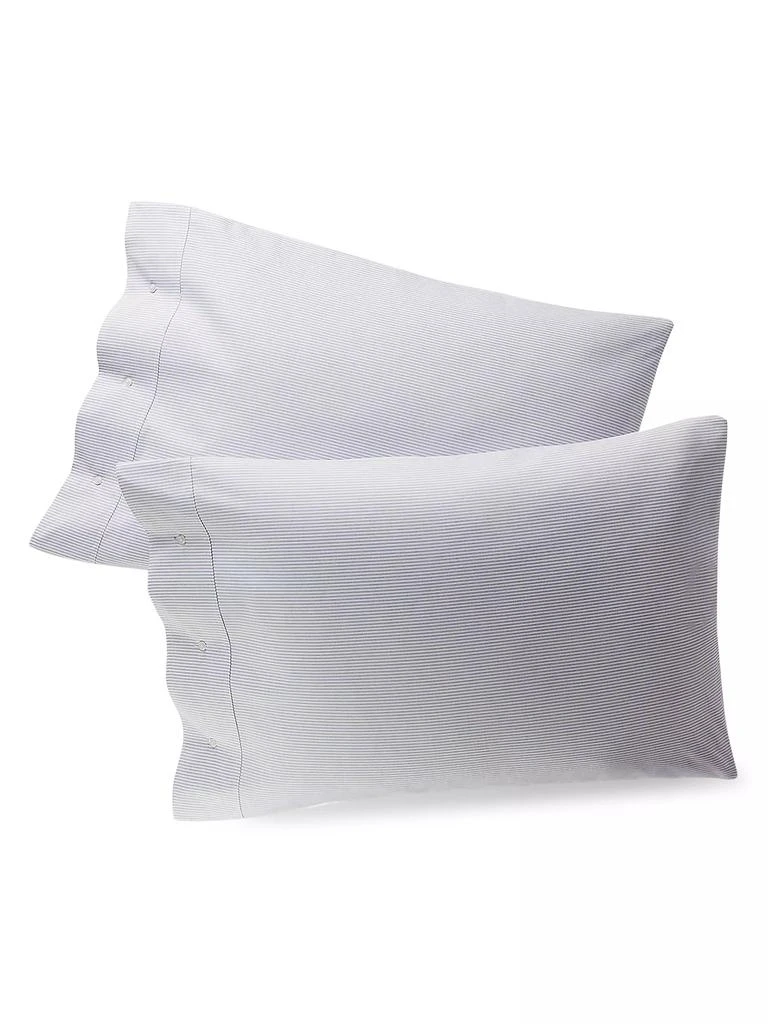 Ralph Lauren Organic Oxford Stripe Bedding Pillowcase 2