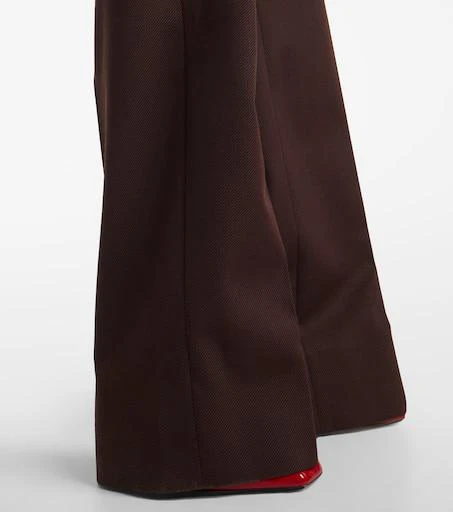 Stella McCartney High-rise wool wide-leg pants 5