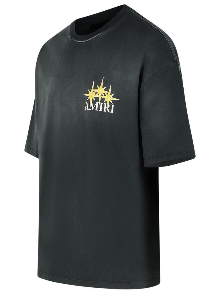 Tシャツ・カットソー Amiri Starbust' Black Cotton T-Shirt Amiri Amiri 'Starbust' Black Cotton T-Shirt - T-Shirts