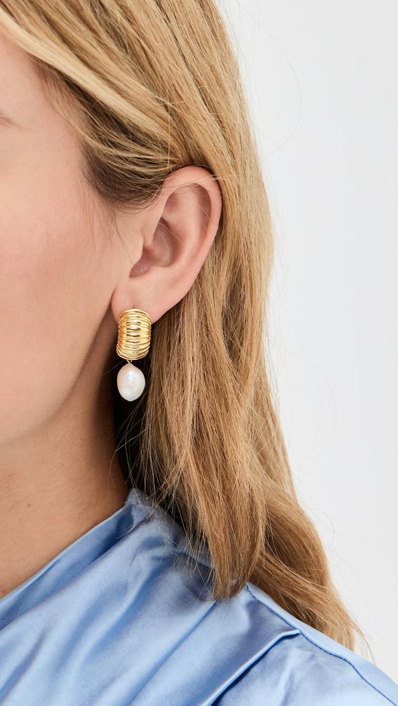 Shashi Cameron Pearl Drop Earrings