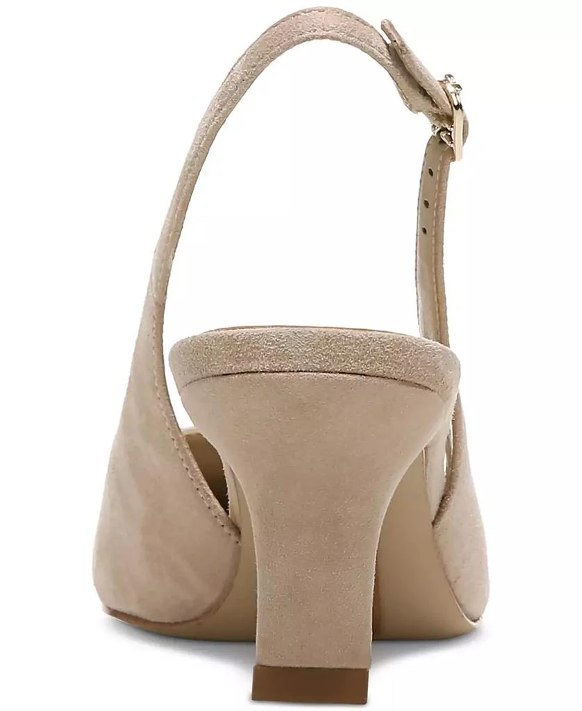 Sam Edelman Bianka Kitten-Heel Leather Slingback Pumps 3